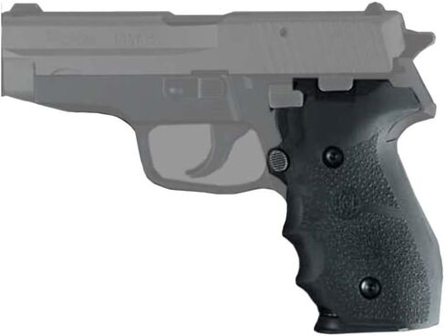 قبضة مطاطية مصبوبة من Hogue مع أخاديد أصابع لـ SIG SAUER P228 وP229، أسود - 28000 in Saudi Arabia