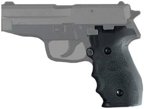 قبضة مطاطية مصبوبة من Hogue مع أخاديد أصابع لـ SIG SAUER P228 وP229، أسود - 28000 in Saudi Arabia