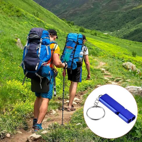 Emergency Survival Whistle with Keychain for Outdoor Rescue Signaling Loud in Saudi Arabia