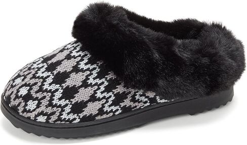 شبشب نسائي من Dearfoams مصنوع من مادة Hannah Chenille المحبوكة in Kuwait