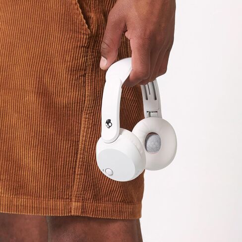 Skullcandy Icon 180 Wireless On-Ear Bluetooth Headphones, Up to 50 Hours Battery, Lightweight and Travel Ready, Secure Fit, Sweat and Water Resistant, Microphone iPhone Android - True Black in Saudi Arabia