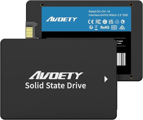 2.5" SATA III Internal SSD 1TB– 550MB/s Read Speed, SSD 3D NAND TLC for Faster PC/Desktops and Laptop Performance in Saudi Arabia