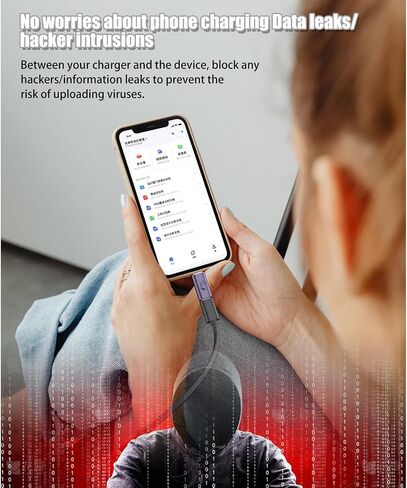 Pastall 4-Pack USB Data Blocker & USB C Data Blocker، حماية ضد التنزيل غير القانوني وجاكيت العصير للهواتف الذكية، وأجهزة الكمبيوتر، والكمبيوتر المحمول، والكمبيوتر اللوحي، فقط للشحن in Kuwait