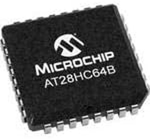 Microchip Technology, AT28HC64B-12JU, EEPROM - Parallel - 64Kbit (8K x 8) - 5V - 32-Pin PLCC - Tube (32 Item/s) in Saudi Arabia