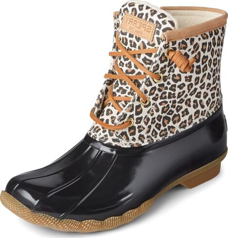 Sperry Women's Saltwater Heel Leather Rain Boot in Saudi Arabia