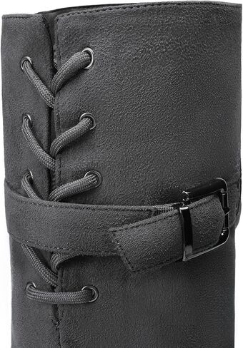 DREAM PAIRS Women's Over The Knee Flats Boots | Comfortable Casual Flat Knee High Boots for Daily Walking Vacation in Saudi Arabia