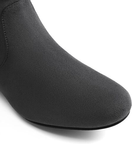 DREAM PAIRS Women's Over The Knee Flats Boots | Comfortable Casual Flat Knee High Boots for Daily Walking Vacation in Saudi Arabia