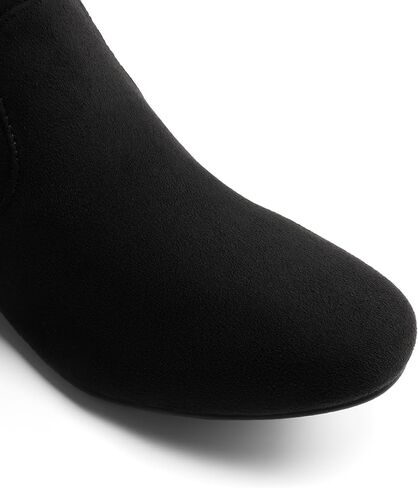 DREAM PAIRS Women's Over The Knee Flats Boots | Comfortable Casual Flat Knee High Boots for Daily Walking Vacation in Kuwait