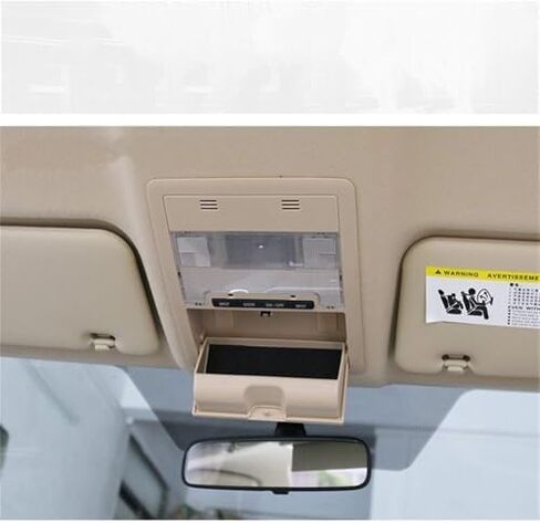 Car Reading Lamp Sunroof Switch for Toyota Land Cruiser Land Cruise LC200,Car Interior Overhead Console Dome Light Reading Lamp,A-Beige(Normal/B-Grey) in Saudi Arabia