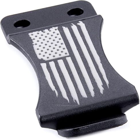 مشبك حزام Holstex KYDEX بنقوش علم الولايات المتحدة الأمريكية - (تصميم FOMI) - (يناسب أحزمة 1.50-1.75 بوصة) - (داخل حزام الخصر/IWB) - (صنع في الولايات المتحدة الأمريكية) in Saudi Arabia
