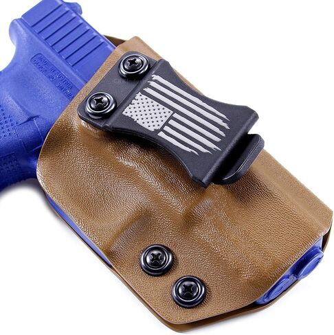 مشبك حزام Holstex KYDEX بنقوش علم الولايات المتحدة الأمريكية - (تصميم FOMI) - (يناسب أحزمة 1.50-1.75 بوصة) - (داخل حزام الخصر/IWB) - (صنع في الولايات المتحدة الأمريكية) in Saudi Arabia
