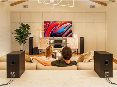 مكبرات صوت Sony SS-CS5M2 3-Way 3-Driver Hi-res Bookshelf (زوج) حزمة 2025 مع حزمة مع حزمة حماية محسنة CPS لمدة سنة واحدة، وكابل سلك مكبر صوت Deco Essentials بطول 100 قدم و5 أزواج من مقابس الموز in Saudi Arabia
