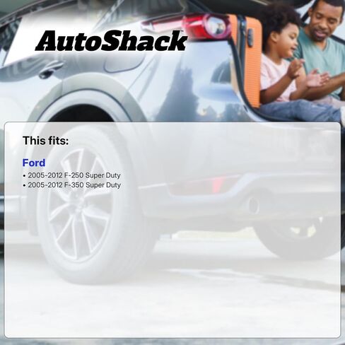 Autoshack Rear Disc Brake Rotors Replacement for 2005-2012 Ford F-250 Super Duty F-350 Super Duty 5.4L 6.0L 6.2L 6.4L 6.7L 6.8L V8 4WD RWD 13.4" (340.0 mm) R64143PR in Saudi Arabia