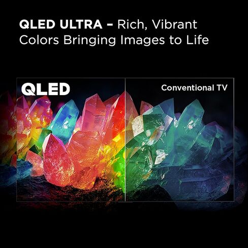 تلفزيون TCL 115 بوصة QM89 QLED 4K ذكي QD-Mini LED مع تلفزيون Google (115QM891G، موديل 2024) Dolby Vision HDR، Dolby Atmos، مسرع الألعاب حتى 240 هرتز، جهاز تحكم صوتي، يعمل مع Alexa، بث تلفزيوني in Saudi Arabia