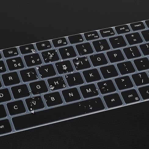 Keyboard Cover for Dell 16 Plus DB16250 DB16251 DB16255, Dell 15 Laptop DC15250 DC15255, Dell 16 Laptop DC16250 DC16251 & inspiron 16 5640 5645 Series Keyboard Skin Protector - Black in Kuwait