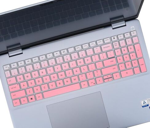 Keyboard Cover for Dell 16 Plus DB16250 DB16251 DB16255, Dell 15 Laptop DC15250 DC15255, Dell 16 Laptop DC16250 DC16251 & inspiron 16 5640 5645 Series Keyboard Skin Protector - Black in Kuwait