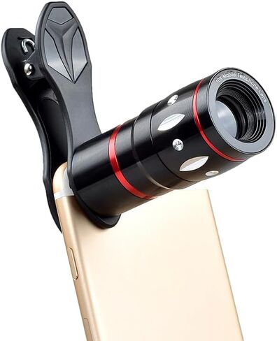 10X Optical Zoom Telescope Lens Clip On Cell Phone Camera Lens for iPhone in Saudi Arabia