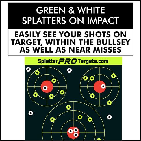 12 × 18 أهداف ترشيش. انفجرت الطلقات مع بقع ساطعة عند الاصطدام. شاهد لقطاتك على الفور in Kuwait