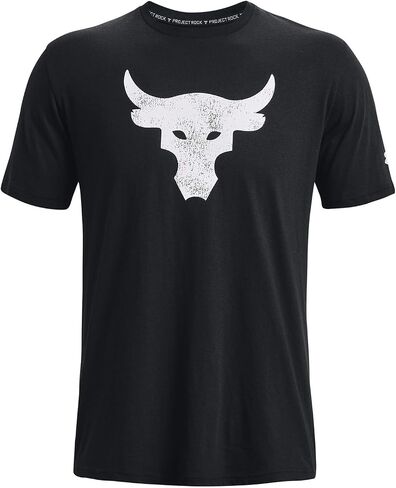 كم قصير للرجال من Under Armour Project Rock Brahma Bull، أزرق داكن، مقاس صغير in Saudi Arabia