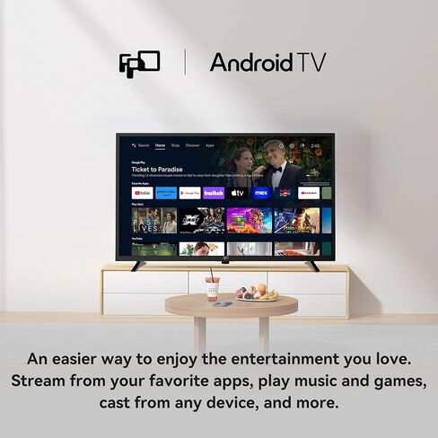تلفزيون ذكي FPD مقاس 32 بوصة، نظام تشغيل Tizen متوافق مع Samsung TV Plus، تلفزيون واي فاي عالي الدقة 720 بكسل مع صوت دولبي، HDR 10، HDMI، بلوتوث، تلفزيون بشاشة مسطحة مدمج Google Cast (2025) in Saudi Arabia