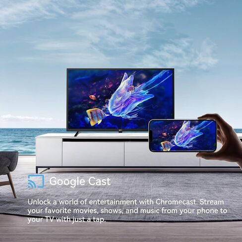 تلفزيون ذكي FPD مقاس 32 بوصة، نظام تشغيل Tizen متوافق مع Samsung TV Plus، تلفزيون واي فاي عالي الدقة 720 بكسل مع صوت دولبي، HDR 10، HDMI، بلوتوث، تلفزيون بشاشة مسطحة مدمج Google Cast (2025) in Saudi Arabia