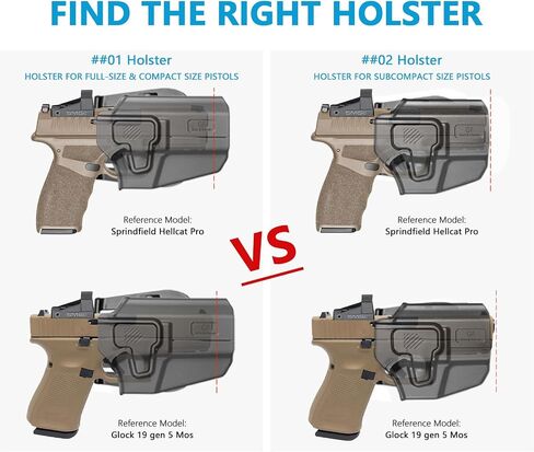 Universal Tactical Drop Leg Holster, Optic Cut-Fit Most Pistol, Thigh Holster for Glock 17 19 19X 43X 26, Beretta 92FS, M&P 9mm/.40, Sig P320, Hellcat Pro, Echelon 4.0C/4.5F, Canik TP9 SFx,1911 & More in Kuwait