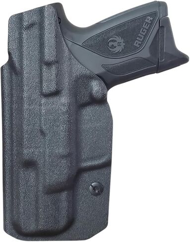 مناسب لحافظة Ruger Security 380 IWB Kydex - حزام خصر داخلي مخفي، نحيف وآمن مع الاحتفاظ بالنقر المسموع، تصميم متين خفيف الوزن - مصنوع بواسطة HAWKFIRE in Saudi Arabia