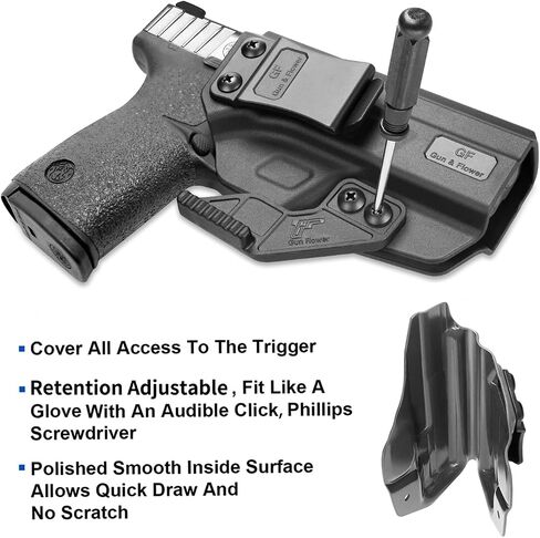 S&W SD9 VE & SD40 VE Holster, IWB Holster Fit: S&W SD9 VE & SD40 VE Pistol, Inside Waistband Holster Concealed Carry for Men Women, Adjustable Cant & Retention in Saudi Arabia
