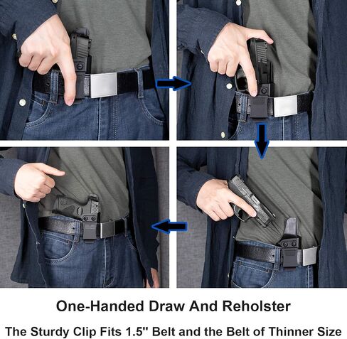 S&W SD9 VE & SD40 VE Holster, IWB Holster Fit: S&W SD9 VE & SD40 VE Pistol, Inside Waistband Holster Concealed Carry for Men Women, Adjustable Cant & Retention in Saudi Arabia