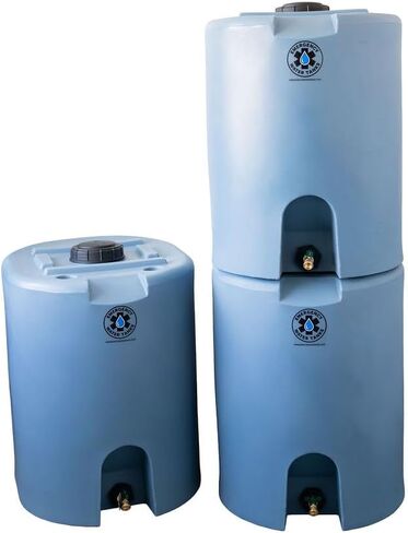 55 Gallon Stackable Emergency Water Storage Tank for Long-Term Drinking Water Heavy-Duty Water Barrel in Saudi Arabia