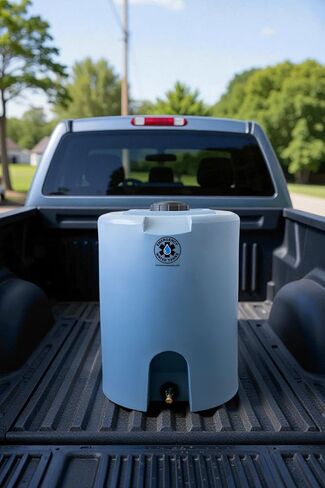 55 Gallon Stackable Emergency Water Storage Tank for Long-Term Drinking Water Heavy-Duty Water Barrel in Saudi Arabia