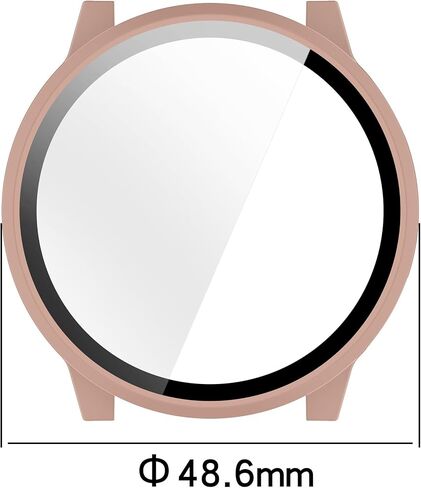 FitTurn Compatible with Garmin Venu 4 41mm 45mm Screen Protector Case, Replacement Color PC Bumper with Tempered Glass Full Screen Protector Cover Film for Garmin Venu 4 Watch (6pack, 41mm) in Saudi Arabia