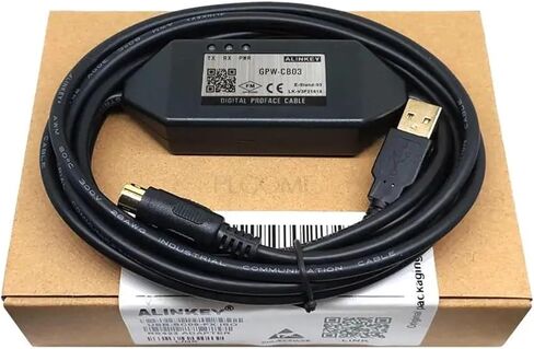 GPW-CB03 or USB-GPW-CB02 HMI Programming Cable for Digital GP GPW CB03 CB02(Taiwan CE) in Saudi Arabia