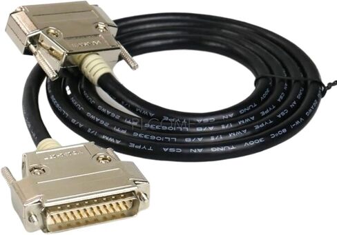 DB25 25-pin Extension Cable, Male to Female, Plastic or Metal Case, 24/26/28AWG(Plastic Case,10m,30 AWG) in Saudi Arabia