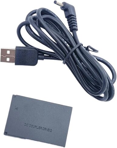 LP-E12 DR-E12 DC Power USB Charger Cable in Saudi Arabia