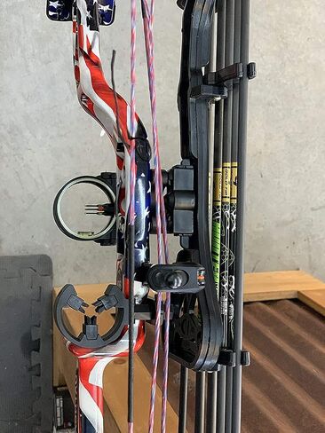 Archery Essential Accessory Upgrade Combo 5-pin Bow Sight, Arrow Rest, Stabilizer, Braided Bow Sling, Peep Sight in Saudi Arabia