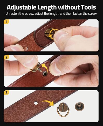 CVLIFE Gun Sling for Rifle Leather Two Point Sling Gun Sling with Removable Swivels, Adjustable Leather Rifle Sling for Outdoor Sports in Saudi Arabia