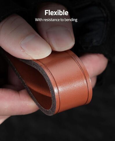 CVLIFE Gun Sling for Rifle Leather Two Point Sling Gun Sling with Removable Swivels, Adjustable Leather Rifle Sling for Outdoor Sports in Saudi Arabia