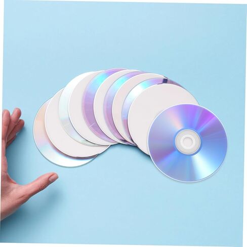 قرص DVD/cd فارغ DIY مع صندوق تخزين البيانات، وسائط فيديو بلاستيكية فارغة لحرق الموسيقى والتسجيلات الصوتية، ملحقات تخزين المكتب، الاستخدام المنزلي in Saudi Arabia