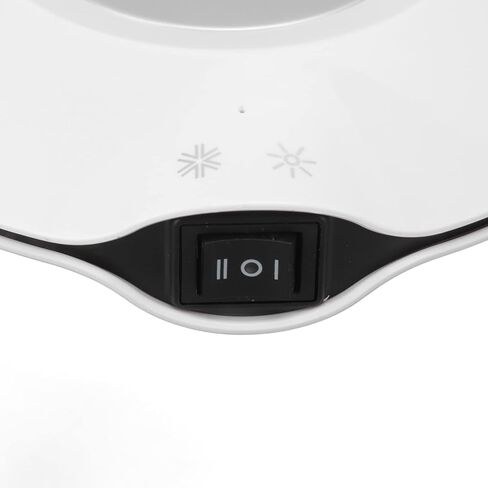 USB Coffee Mug Warmer and Cooler, Dual Temperature Desktop Heating Pad for Tea, Milk & Coffee, White Portable USB - Powered Heated Coaster with Rapid Heat Dissipation - Keeps D in Saudi Arabia