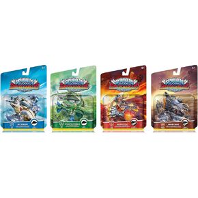Skylanders SuperChargers Vehicle Character 4 Pack Bundle - Jet Stream , Stealth Stinger , Shark Tank , Burn Cycle - Air , Life , Earth , Fire Kit in Saudi Arabia