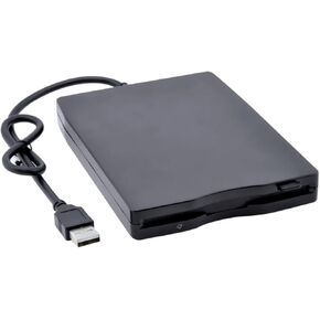 محرك أقراص مرنة خارجي USB من NUOBESTY لنقل البيانات بسرعة عالية متوافق مع أنظمة التشغيل المختلفة، تقنية تقليل الضوضاء والصدمات، تصميم أسود أنيق in Kuwait
