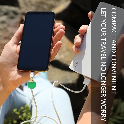 1 Piece Cartoon Silicone Turtle-Shaped Data Cable one-bite Connector Protective Cover: Anti-Breakage Charging Protection in Saudi Arabia