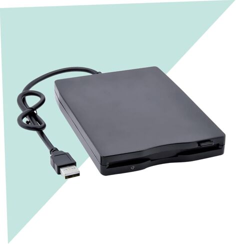 محرك أقراص مرنة خارجي USB لنقل البيانات خفيف الوزن وعالي السرعة مع تصحيح الأخطاء وتقليل الضوضاء متوافق مع أنظمة التشغيل أسود in Kuwait