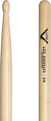 Vater Los Angeles 5A Wood Tip Hickory Drum Sticks, 3 Pair (VS3P5AW) in Kuwait