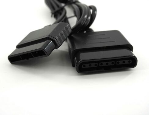 كابل تمديد وحدة تحكم PS2 متوافق مع وحدة تحكم ألعاب Sony PlayStation 1 وPlayStation 2 in Kuwait