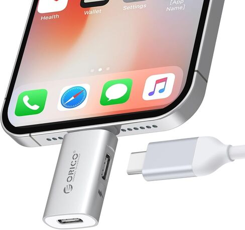ORICO 1TB Magnetic External SSD Up to 2000MB/s, External Solid State Drive Compatible with iPhone 17 16 15 Pro Max + USB C Female to Lightning Male for iPhone 14 13 11 12 Pro Max K20mini in Saudi Arabia