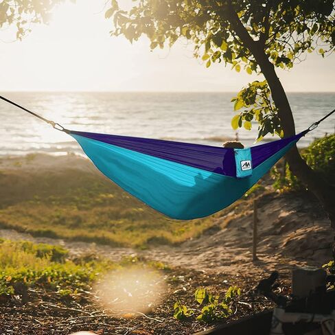 AYAMAYA Hammock Bug Net - 11.15ft Superfine Mosquito Net for Hammocks,w/Double-Sided Zipper, Lightweight Portable Hammock Netting,Fast and Easy Set Up, Fits All Camping Hammocks in Saudi Arabia
