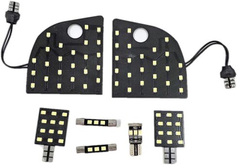 مصابيح قراءة داخلية للسيارة LED متوافقة مع Toyota GR86 وSubaru BRZ، 7 قطع، ضوء خريطة داخلي على شكل قبة السيارة، 2835SMD 6000K أبيض in Saudi Arabia
