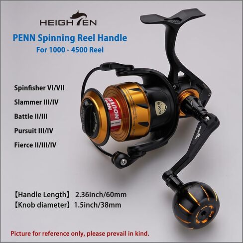 مقبض بكرة الصيد لـ Penn Spinfisher VI/Slammer III IV/Battle II III DX/Pursuit III IV/Fierce II III in Kuwait